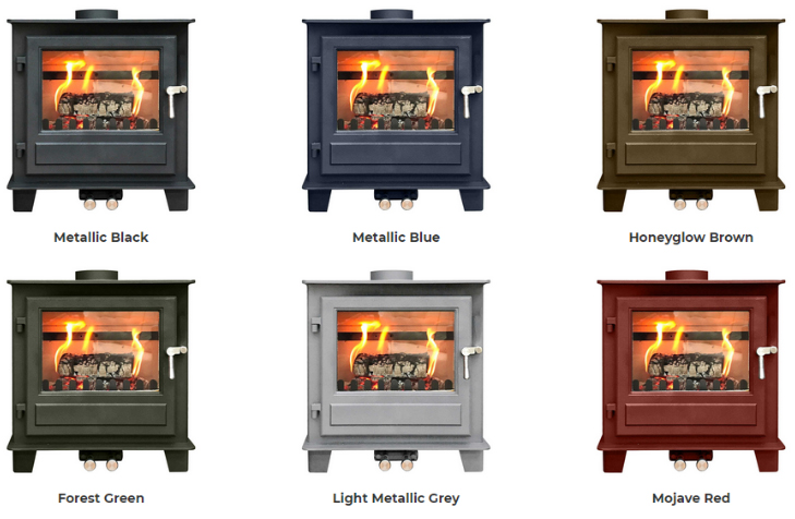 Clock Blithfield Double Sided Stove