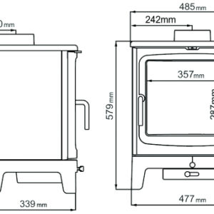 Saltfire Bignut 5 Stove